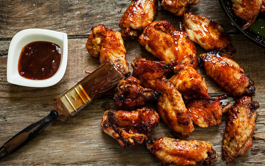 Thai Barbecue Chicken Wings